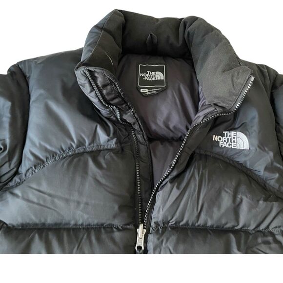 The North Face 1996 Nuptse 700 Goose Down Puffer Jacket Black Women’s Medium M - Picture 7 of 16
